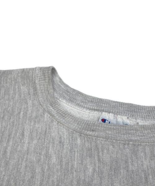 Champion REVERSE WEAVE（チャンピオン リバース ウィーブ）Champion REVERSE WEAVE (チャンピオン リバース ウィーブ) リバースウィーブスウェット アイボリー×ブルー サイズ:Lの古着・服飾アイテム
