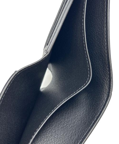 LOUIS VUITTON（ルイ ヴィトン）LOUIS VUITTON (ルイ ヴィトン) 2つ折り財布 ポルトフォイユ ミュルティプル クロコダイル ブラックの古着・服飾アイテム