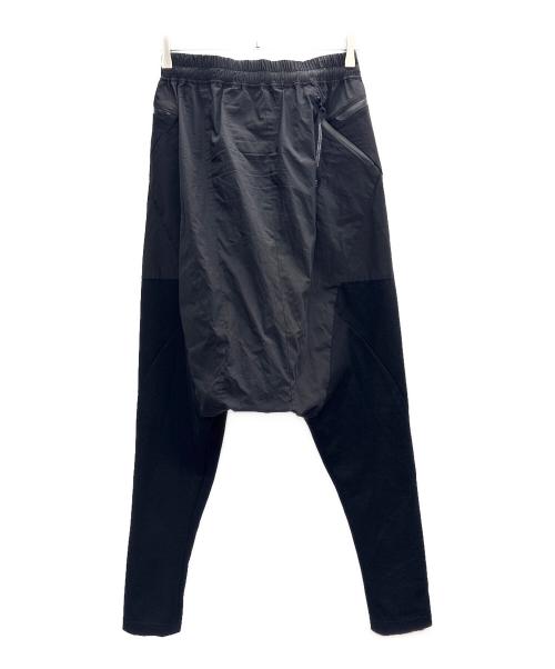 NILoS（ニルズ）NILoS (ニルズ) コンビネーションクロッチパンツ ブラック サイズ:2の古着・服飾アイテム