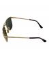 中古・古着 RAY-BAN (レイバン) SIGNET ゴールドカラー×ブラック：10000円