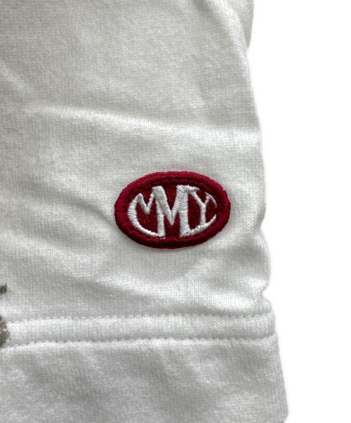Maison MIHARA YASUHIRO（メゾン ミハラ ヤスヒロ）Maison MIHARA YASUHIRO (メゾン ミハラ ヤスヒロ) トリプルレイヤードTシャツ ホワイト×ブルー サイズ:46の古着・服飾アイテム