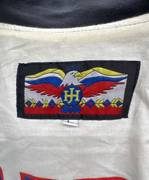 JEFF HAMILTON（ジェフハミルトン）JEFF HAMILTON (ジェフハミルトン) DENVER NUGGETS レザージャケット ブラック サイズ:Lの古着・服飾アイテム