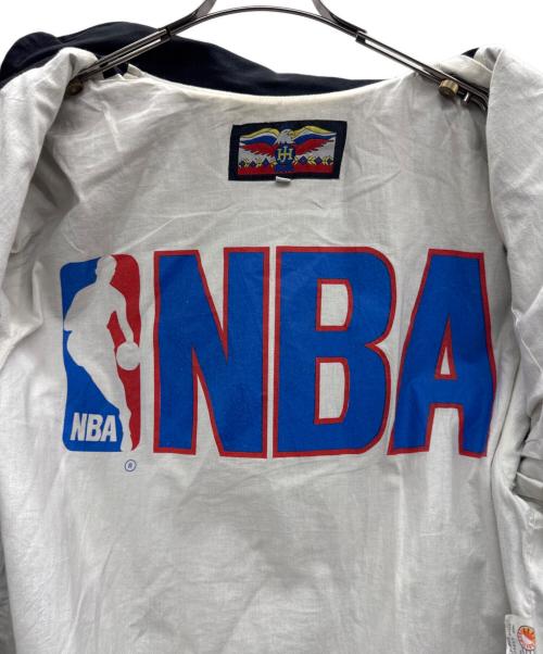 JEFF HAMILTON（ジェフハミルトン）JEFF HAMILTON (ジェフハミルトン) DENVER NUGGETS レザージャケット ブラック サイズ:Lの古着・服飾アイテム