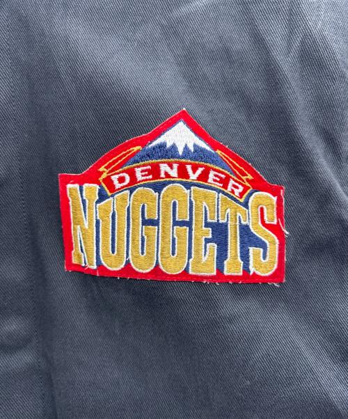 JEFF HAMILTON（ジェフハミルトン）JEFF HAMILTON (ジェフハミルトン) DENVER NUGGETS レザージャケット ブラック サイズ:Lの古着・服飾アイテム