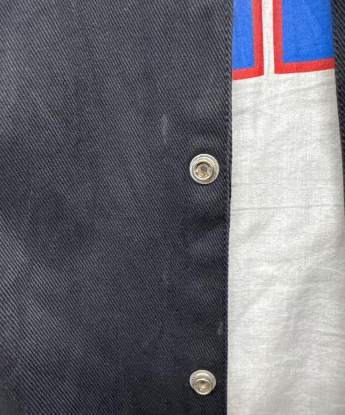 JEFF HAMILTON（ジェフハミルトン）JEFF HAMILTON (ジェフハミルトン) DENVER NUGGETS レザージャケット ブラック サイズ:Lの古着・服飾アイテム