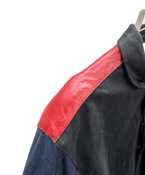 JEFF HAMILTON（ジェフハミルトン）JEFF HAMILTON (ジェフハミルトン) DENVER NUGGETS レザージャケット ブラック サイズ:Lの古着・服飾アイテム