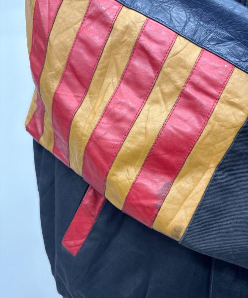 JEFF HAMILTON（ジェフハミルトン）JEFF HAMILTON (ジェフハミルトン) DENVER NUGGETS レザージャケット ブラック サイズ:Lの古着・服飾アイテム