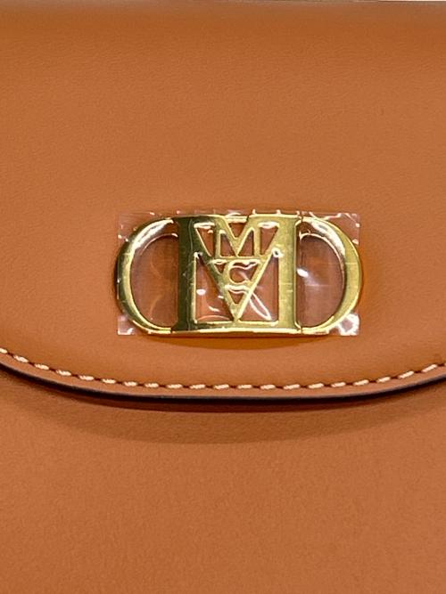 MCM（エムシーエム）MCM (エムシーエム) ロゴメタルチェーンショルダー キャメルの古着・服飾アイテム