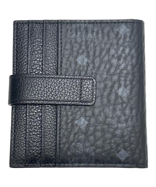MCM（エムシーエム）MCM (エムシーエム) 2つ折り財布 ブラックの古着・服飾アイテム