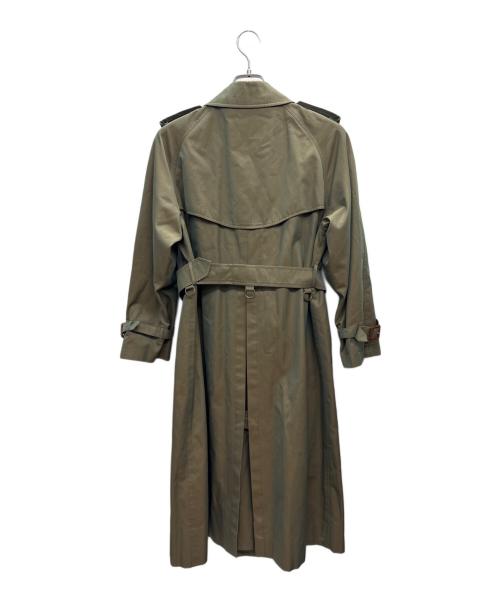 Burberry's（バーバリー）Burberry's (バーバリー) トレンチコート 玉虫色 サイズ:9ARの古着・服飾アイテム