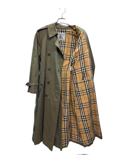 Burberry's（バーバリー）Burberry's (バーバリー) トレンチコート 玉虫色 サイズ:9ARの古着・服飾アイテム