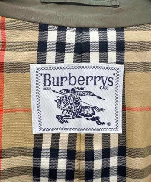 Burberry's（バーバリー）Burberry's (バーバリー) トレンチコート 玉虫色 サイズ:9ARの古着・服飾アイテム