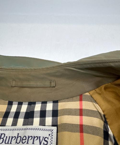 Burberry's（バーバリー）Burberry's (バーバリー) トレンチコート 玉虫色 サイズ:9ARの古着・服飾アイテム