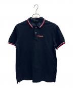 PRADAプラダ）の古着「Logo Design Polo」｜ブラック