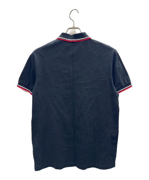 PRADA（プラダ）PRADA (プラダ) Logo Design Polo ブラック サイズ:Lの古着・服飾アイテム