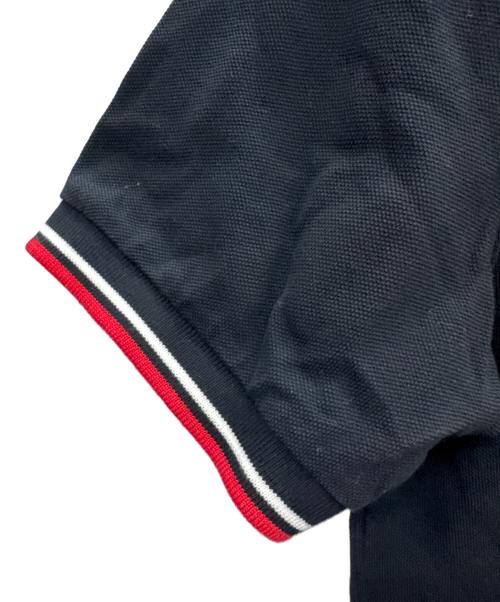 PRADA（プラダ）PRADA (プラダ) Logo Design Polo ブラック サイズ:Lの古着・服飾アイテム