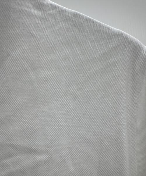 PRADA（プラダ）PRADA (プラダ) Logo Design Polo ホワイト サイズ:Lの古着・服飾アイテム