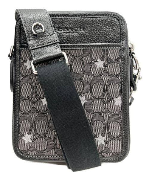 COACH（コーチ）COACH (コーチ) サリバン クロスボディ・シグネチャー ジャカード・スター グレーの古着・服飾アイテム