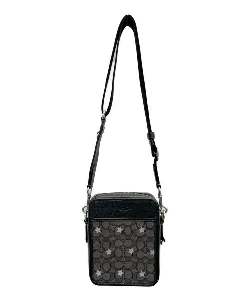 COACH（コーチ）COACH (コーチ) サリバン クロスボディ・シグネチャー ジャカード・スター グレーの古着・服飾アイテム