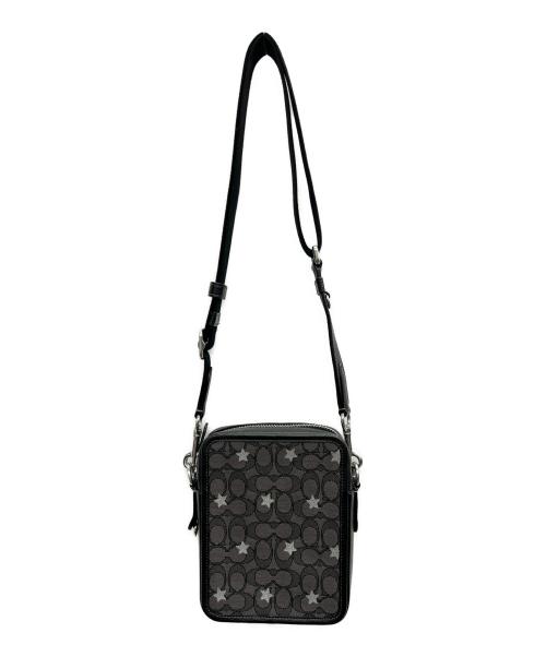 COACH（コーチ）COACH (コーチ) サリバン クロスボディ・シグネチャー ジャカード・スター グレーの古着・服飾アイテム