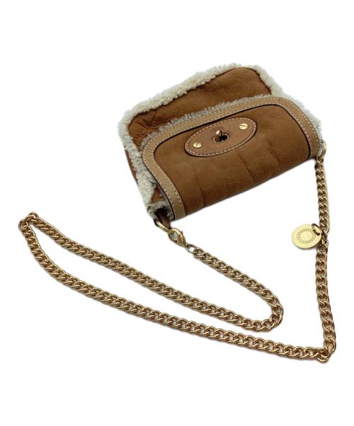 UGG（アグ）UGG (アグ) チェーンショルダーバッグ ブラウンの古着・服飾アイテム