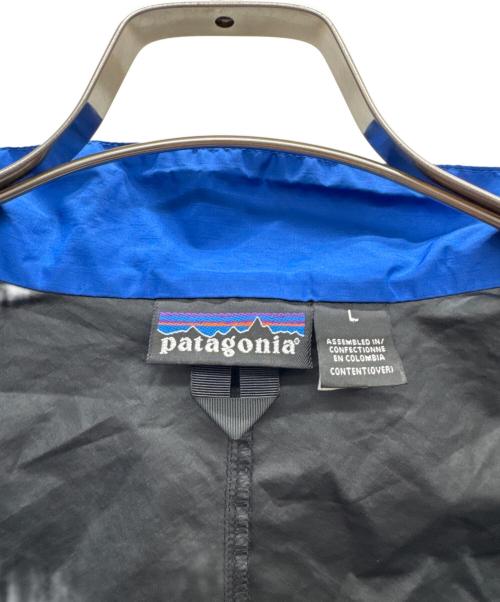 Patagonia（パタゴニア）Patagonia (パタゴニア) ベロシティベスト ブラック×ブルー サイズ:Lの古着・服飾アイテム