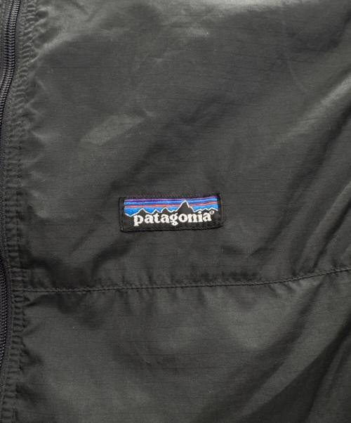 Patagonia（パタゴニア）Patagonia (パタゴニア) ベロシティベスト ブラック×ブルー サイズ:Lの古着・服飾アイテム