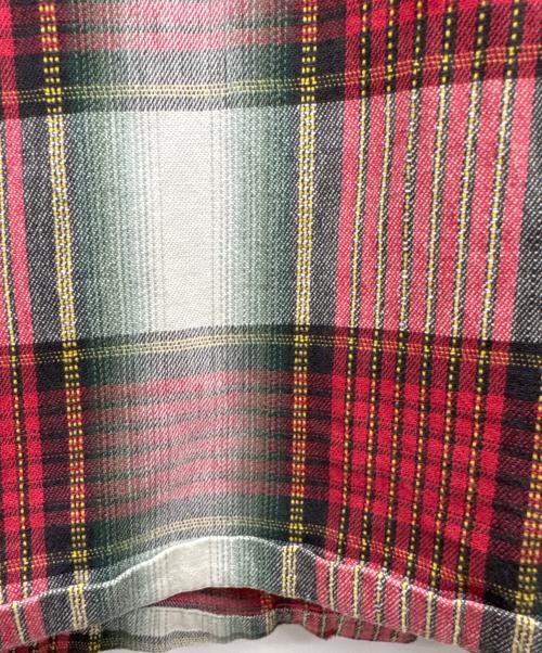 Patagonia（パタゴニア）Patagonia (パタゴニア) ネルシャツ レッド×グリーン サイズ:XLの古着・服飾アイテム