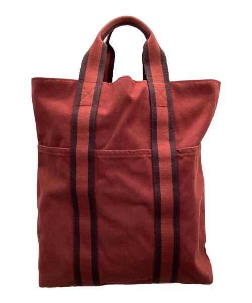 HERMES（エルメス）HERMES (エルメス) フールトゥ カバス レッドの古着・服飾アイテム