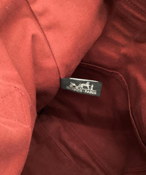 HERMES（エルメス）HERMES (エルメス) フールトゥ カバス レッドの古着・服飾アイテム