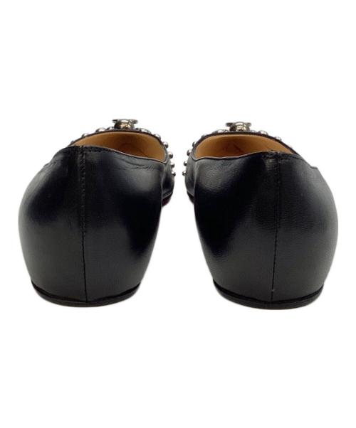 Christian Louboutin（クリスチャン・ルブタン）Christian Louboutin (クリスチャン・ルブタン) スタッズパンプス ブラック サイズ:36 1/2の古着・服飾アイテム