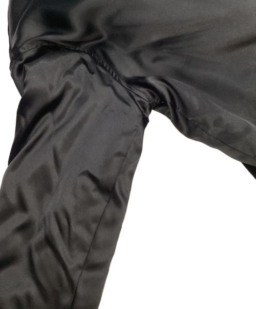 stussy（ステューシー）stussy (ステューシー) ストック サテン  ジャケット ブラック×レッド サイズ:SMALLの古着・服飾アイテム