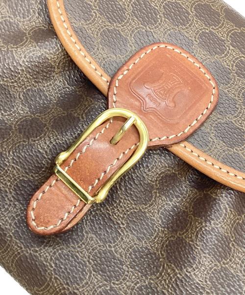 CELINE（セリーヌ）CELINE (セリーヌ) ショルダーバッグ M10 マカダム ブラウンの古着・服飾アイテム
