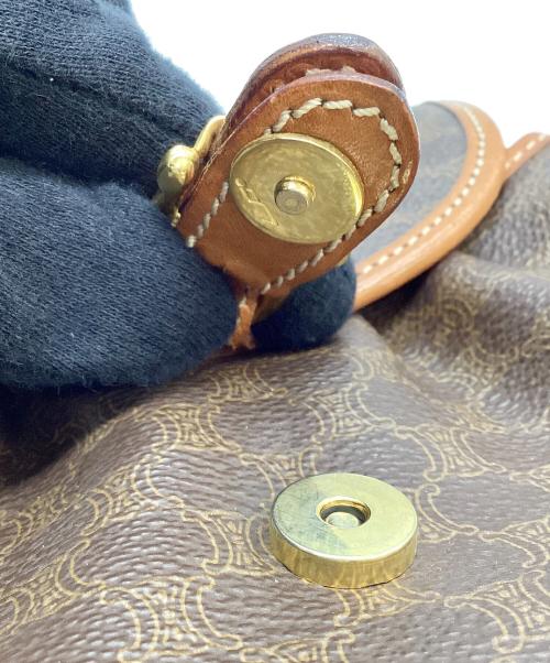 CELINE（セリーヌ）CELINE (セリーヌ) ショルダーバッグ M10 マカダム ブラウンの古着・服飾アイテム
