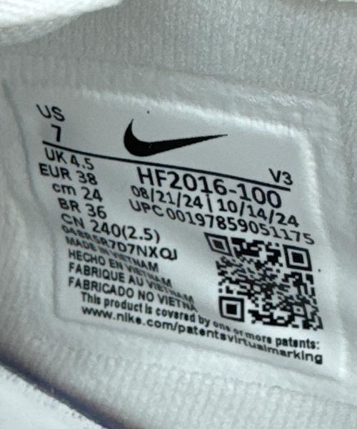 NIKE（ナイキ）NIKE (ナイキ) AIR FORCE 1 '07 ホワイト サイズ:24 未使用品の古着・服飾アイテム