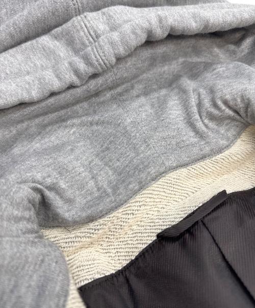Maison MIHARA YASUHIRO（メゾン ミハラ ヤスヒロ）Maison MIHARA YASUHIRO (メゾン ミハラ ヤスヒロ) THREE LAYERED JACKET ブラック×グレー サイズ:36の古着・服飾アイテム