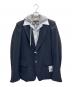 Maison MIHARA YASUHIRO（メゾン ミハラ ヤスヒロ）の古着「THREE LAYERED JACKET」｜ブラック×グレー
