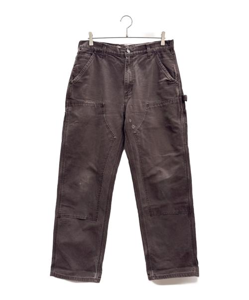 CarHartt（カーハート）CarHartt (カーハート) ダブルニーパンツ パープル サイズ:W34×L32の古着・服飾アイテム