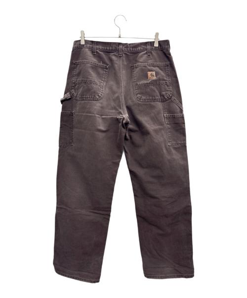 CarHartt（カーハート）CarHartt (カーハート) ダブルニーパンツ パープル サイズ:W34×L32の古着・服飾アイテム