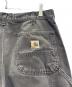 中古・古着 CarHartt (カーハート) ダブルニーパンツ パープル サイズ:W34×L32：23000円