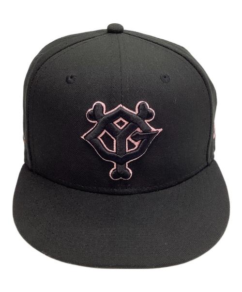 New Era（ニューエラ）New Era (ニューエラ) 鬼滅の刃 (キメツノヤイバ) 読売ジャイアンツ (ヨミウリジャイアンツ) ジャイアンツ 竈門禰豆子キャップ ブラック サイズ:MEDIUM/LARGEの古着・服飾アイテム