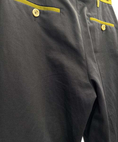 MARNI（マルニ）MARNI (マルニ) Organic Drill Trousers ネイビー×グリーン サイズ:42の古着・服飾アイテム