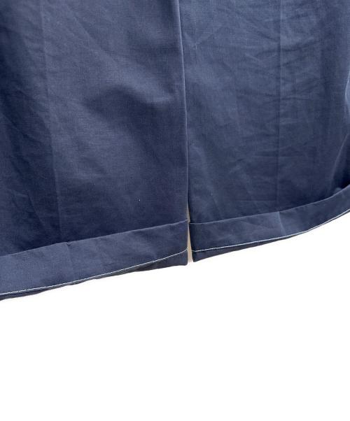 MARNI（マルニ）MARNI (マルニ) Organic Drill Trousers ネイビー×グリーン サイズ:42の古着・服飾アイテム