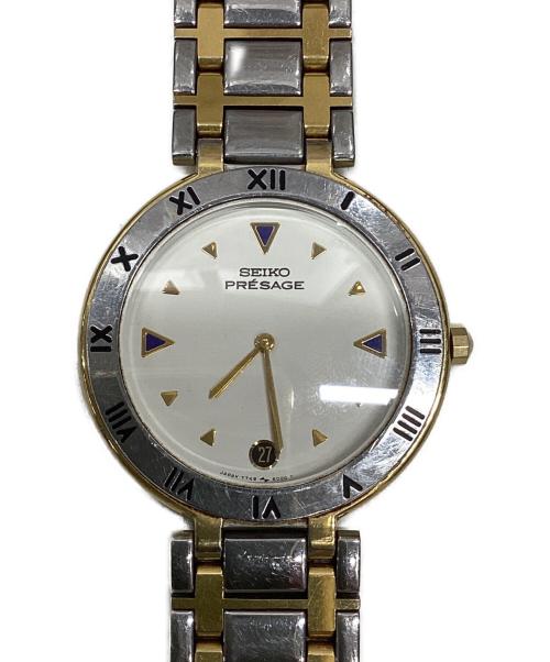 SEIKO（セイコー）SEIKO (セイコー) 腕時計 シルバー×ゴールドの古着・服飾アイテム
