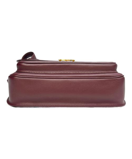 Cartier（カルティエ）Cartier (カルティエ) ショルダーバッグ マストライン ボルドーの古着・服飾アイテム