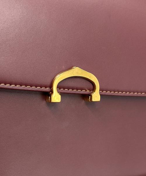 Cartier（カルティエ）Cartier (カルティエ) ショルダーバッグ マストライン ボルドーの古着・服飾アイテム