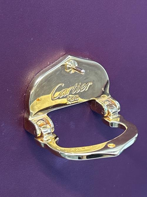 Cartier（カルティエ）Cartier (カルティエ) ショルダーバッグ マストライン ボルドーの古着・服飾アイテム