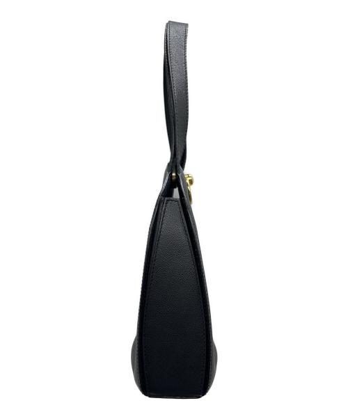 CELINE（セリーヌ）CELINE (セリーヌ) ショルダーバッグ ガンチーニ ハーフムーン ブラックの古着・服飾アイテム