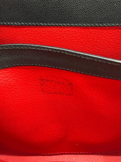 CELINE（セリーヌ）CELINE (セリーヌ) ショルダーバッグ ガンチーニ ハーフムーン ブラックの古着・服飾アイテム