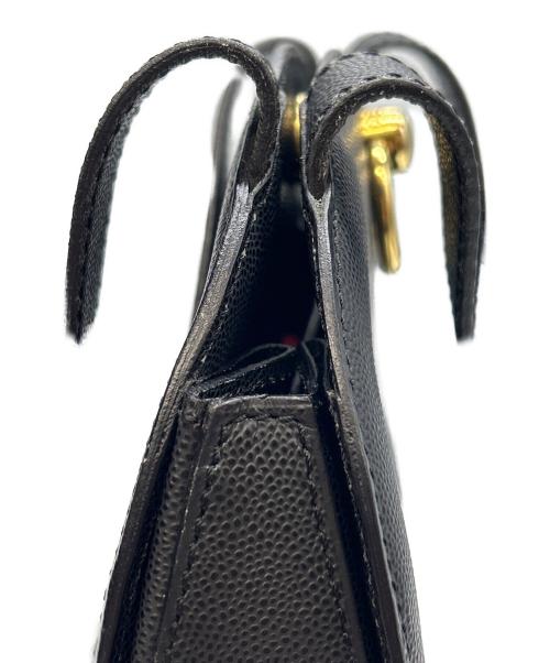 CELINE（セリーヌ）CELINE (セリーヌ) ショルダーバッグ ガンチーニ ハーフムーン ブラックの古着・服飾アイテム